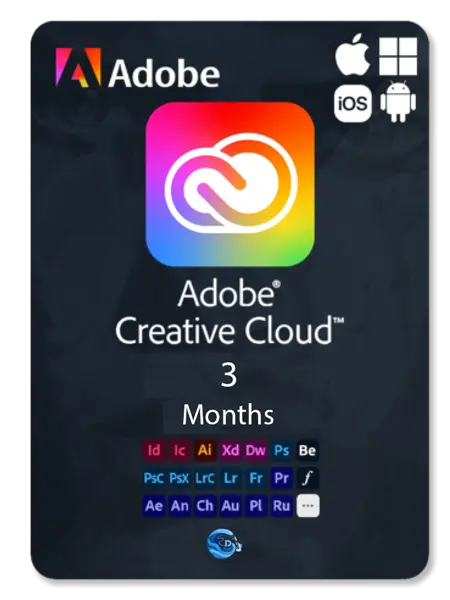 Adobe Creative Cloud 3 Months GLOBAL